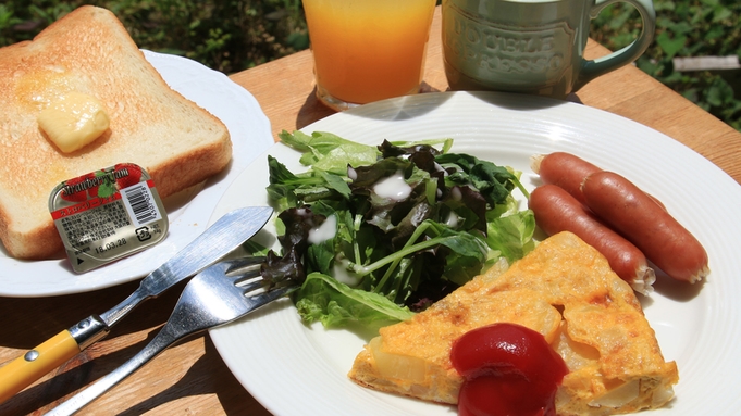 【朝食付プラン】朝はしっかり朝食を！伊豆高原でビジネス・一人旅・観光☆レイトチェックイン22時OK